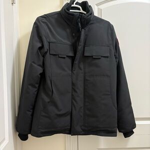 Canada Goose Men's Black Forester jacket NWT